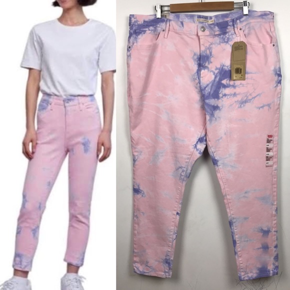 Levi's Denim - Levi’s | 721 High Rise Skinny Ankle Tie Dye Denim